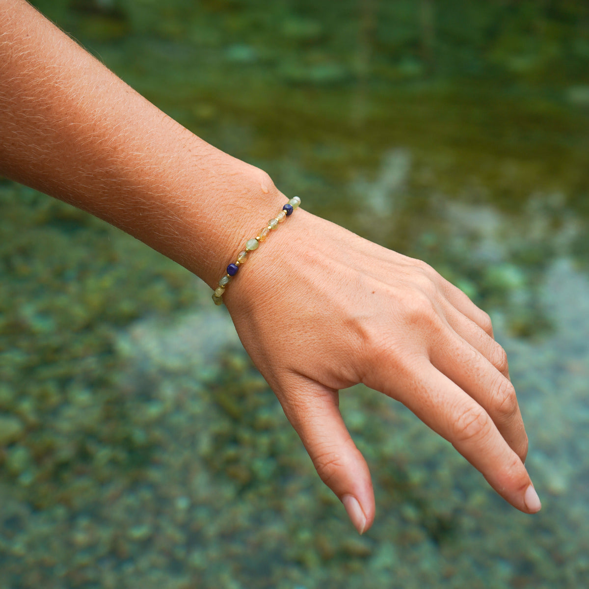Armband “Sorea" Edelstein grün