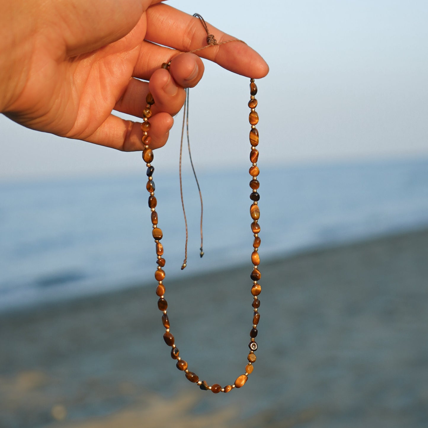 Kette 'Telia' mit Tigerauge