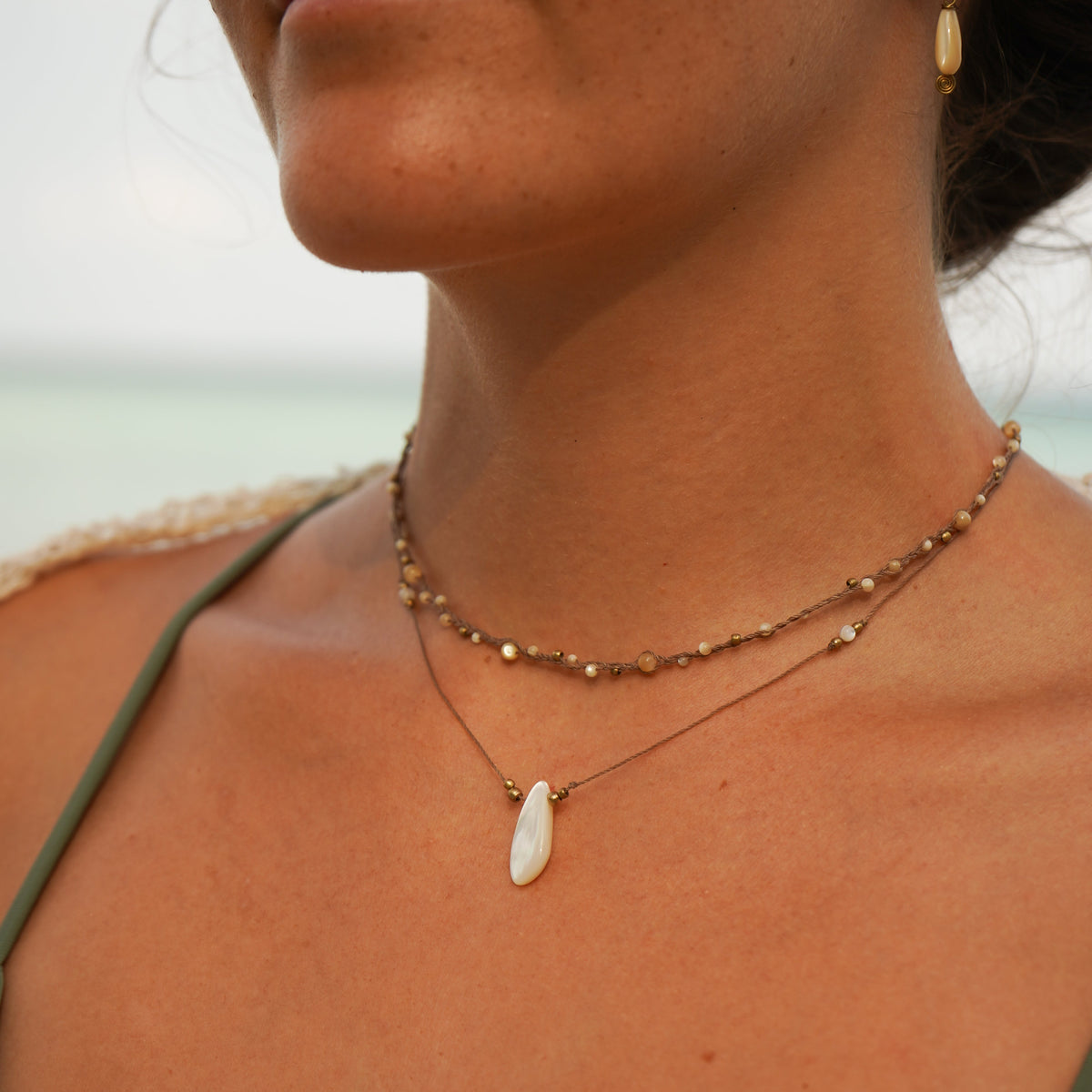 Kette 'Simea' mit Perlmutt