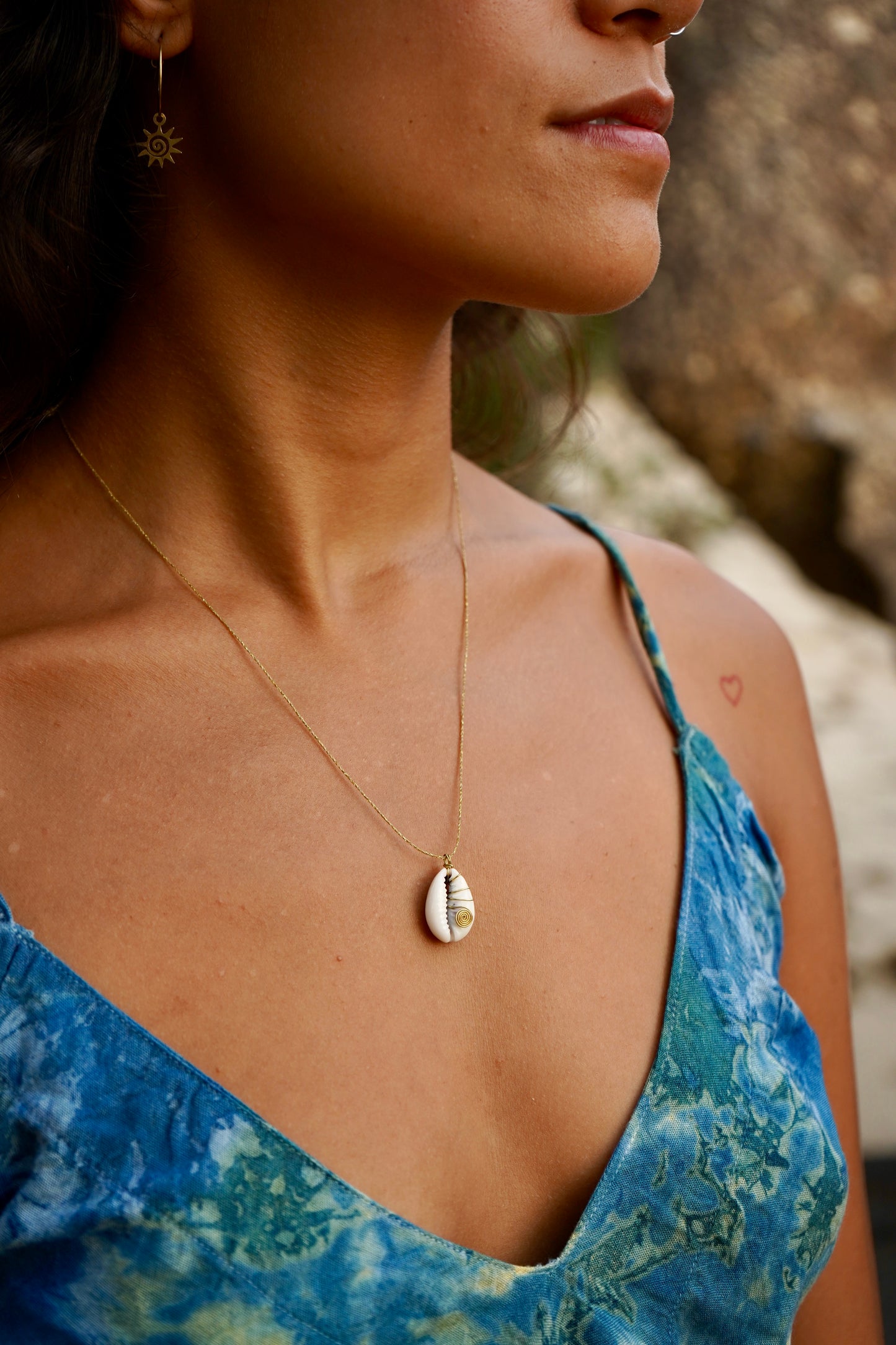 Kette "Lenara" Kauri Muschel