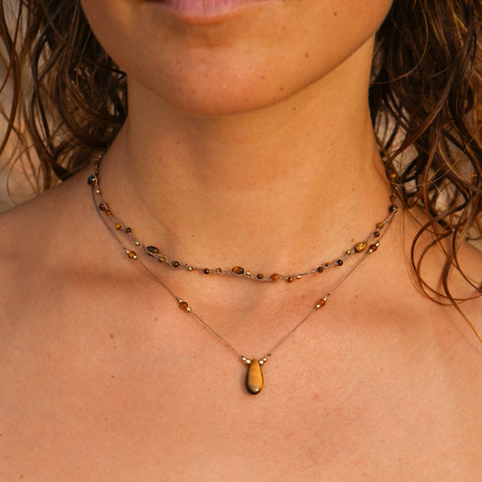 Kette "Timera" mit Tigerauge