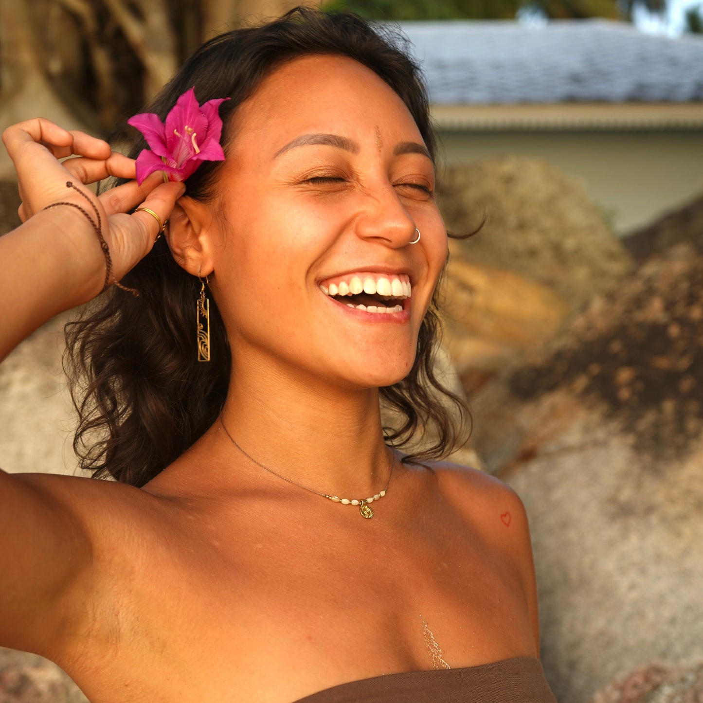 Kette "Siara" mit Perlmutt