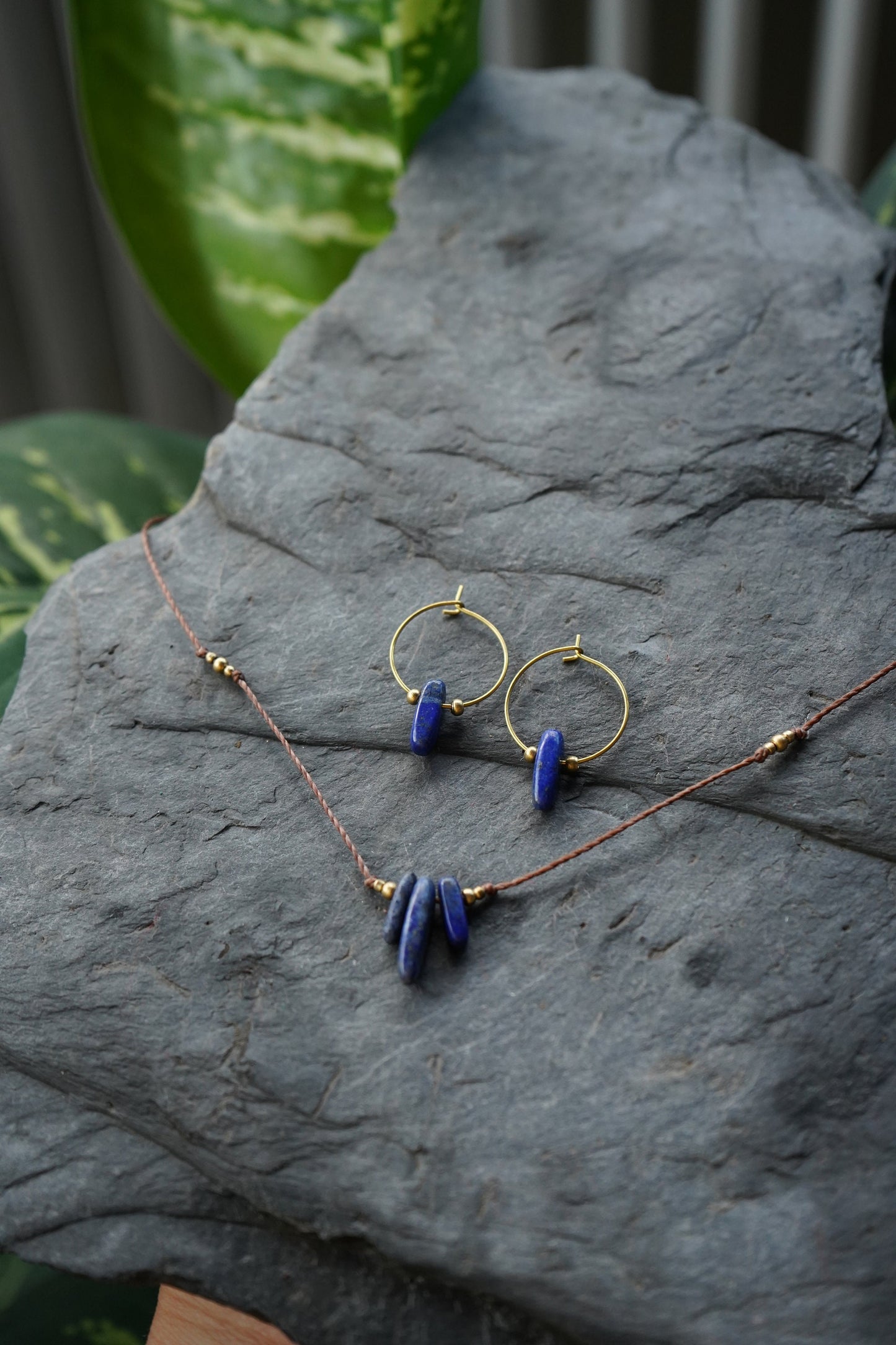 Kette "Layena" mit Lapis Lazuli