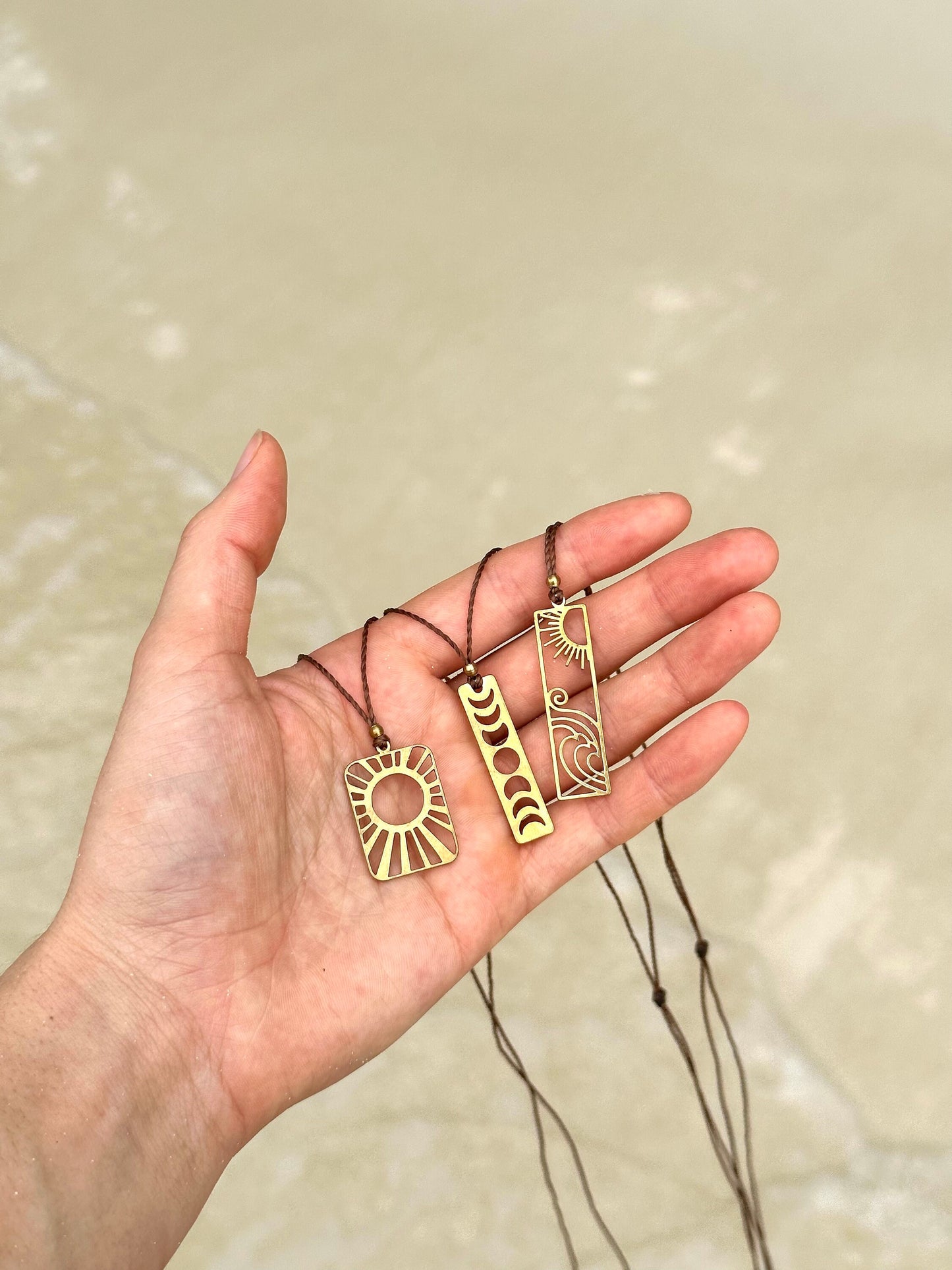 Kette "Solena" mit Sonnen Anhänger