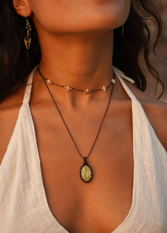 Kette "Sarina" mit Perlmutt