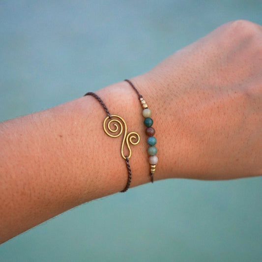 Armband “Meluna" mit indischem Achat