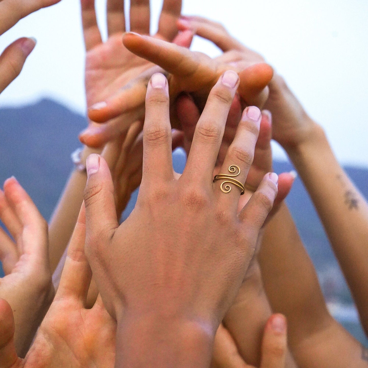 Ring "Kyra" mit Spirale