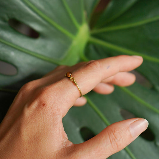 Ring "Tilara" mit Tigerauge