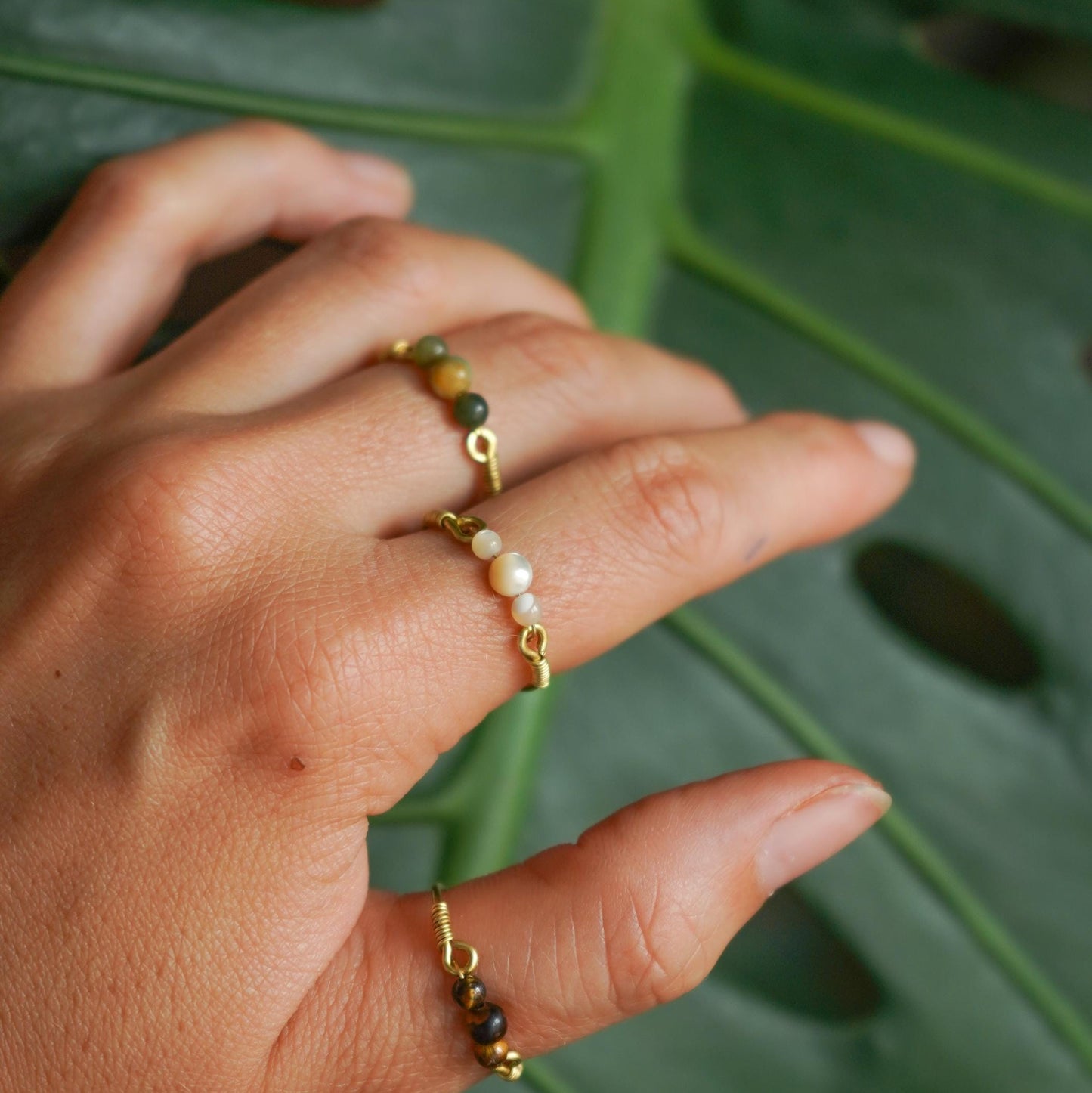 Ring "Timena" mit Tigerauge