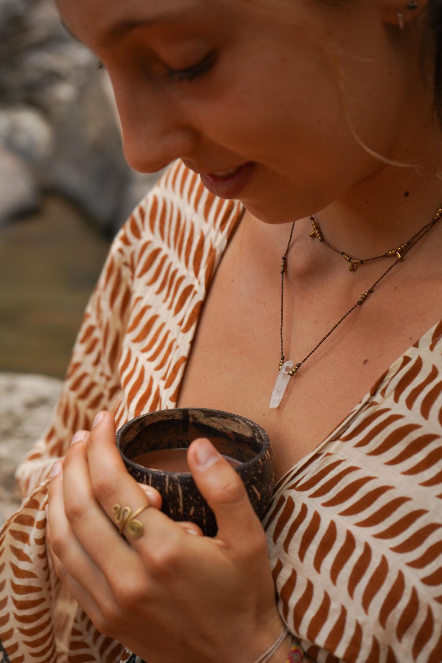 Kette "Solaya" mit Strahlen