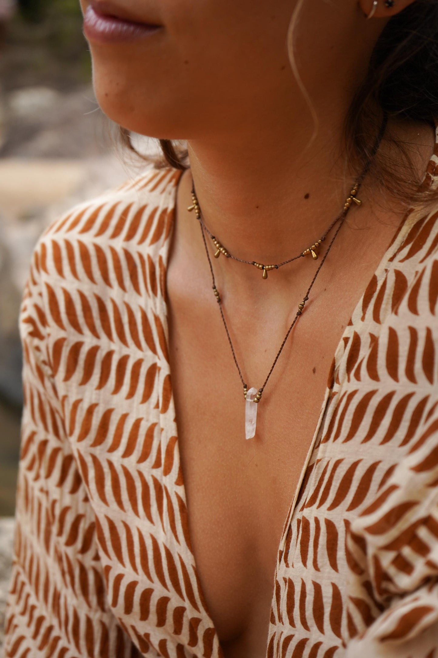 Kette "Solaya" mit Strahlen