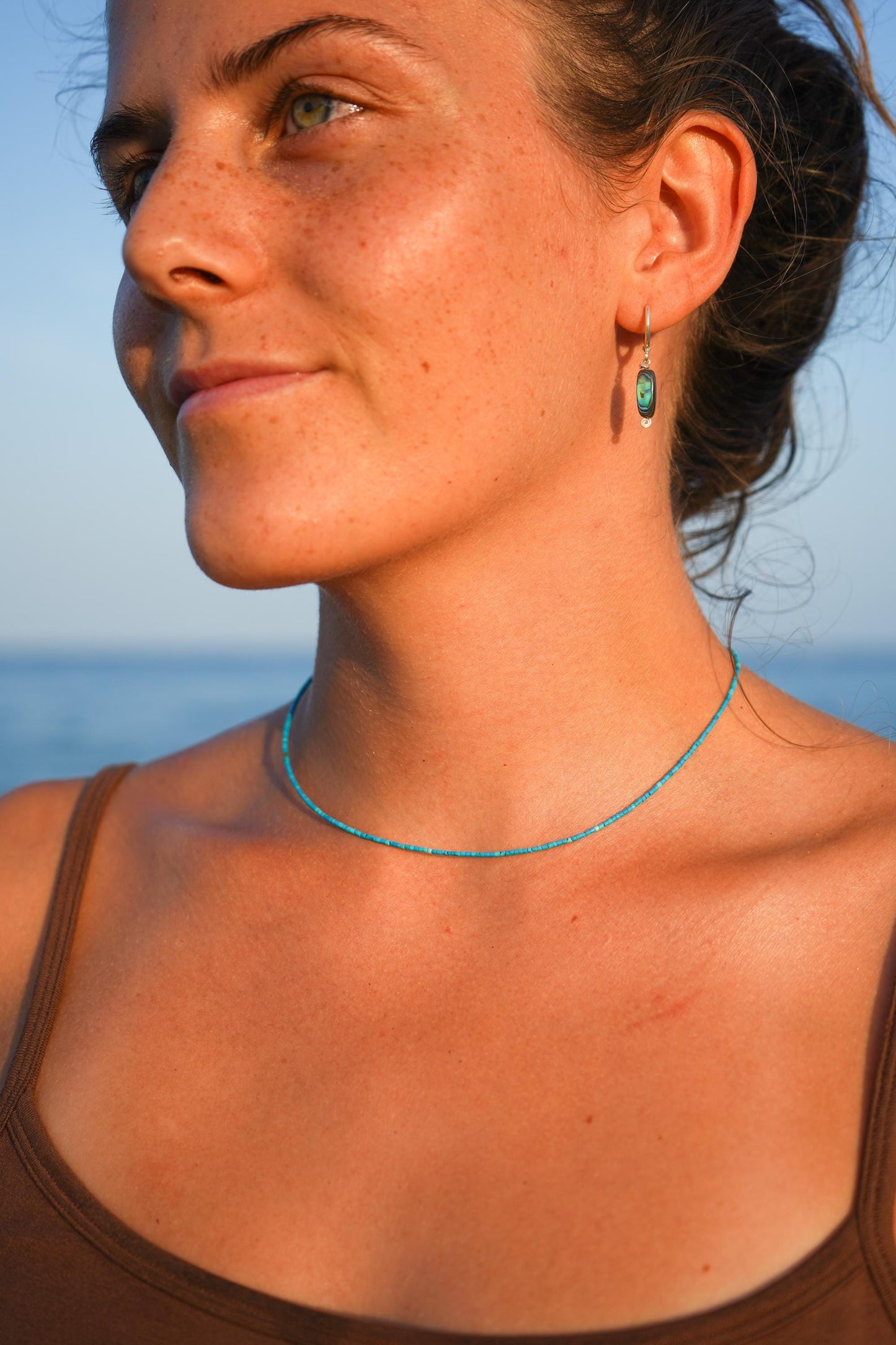 Kette "Camila" mit Türkis