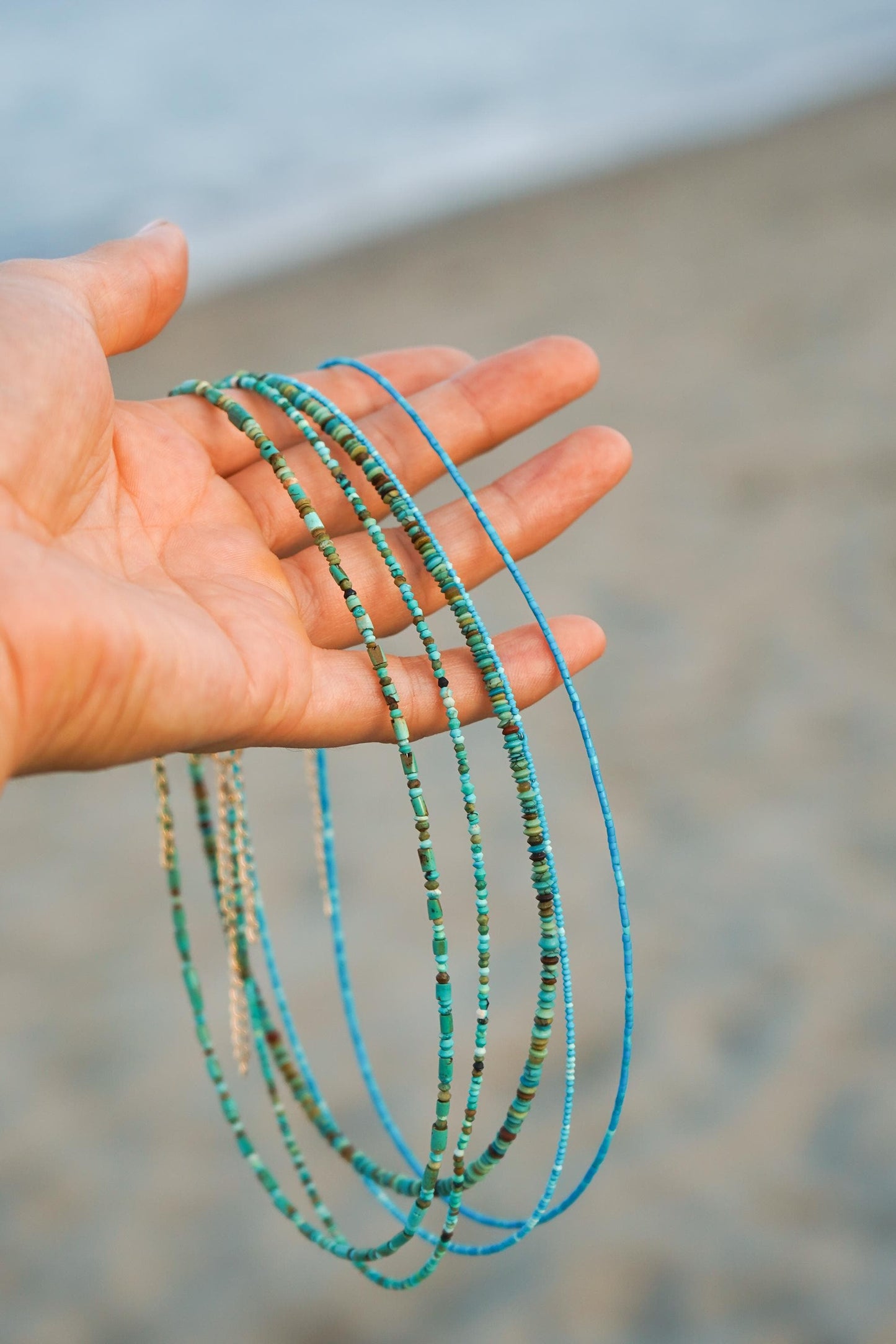 Kette "Camila" mit Türkis