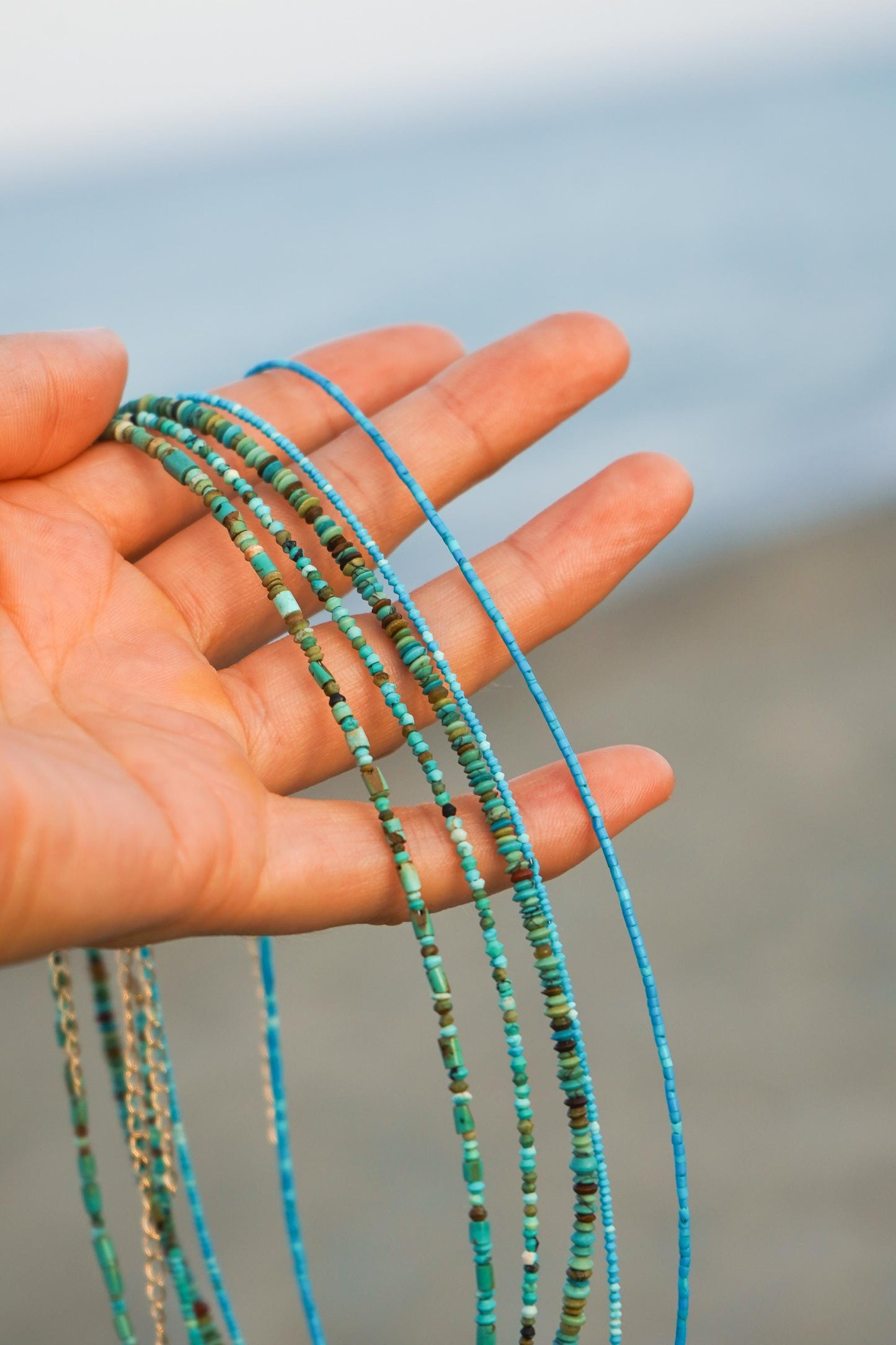 Kette "Camila" mit Türkis