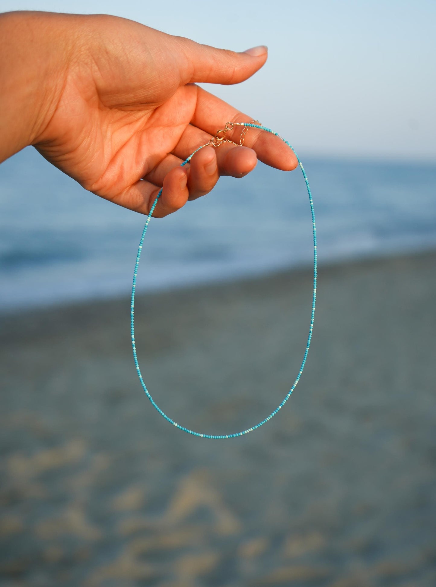 Kette "Omira" aus Türkis