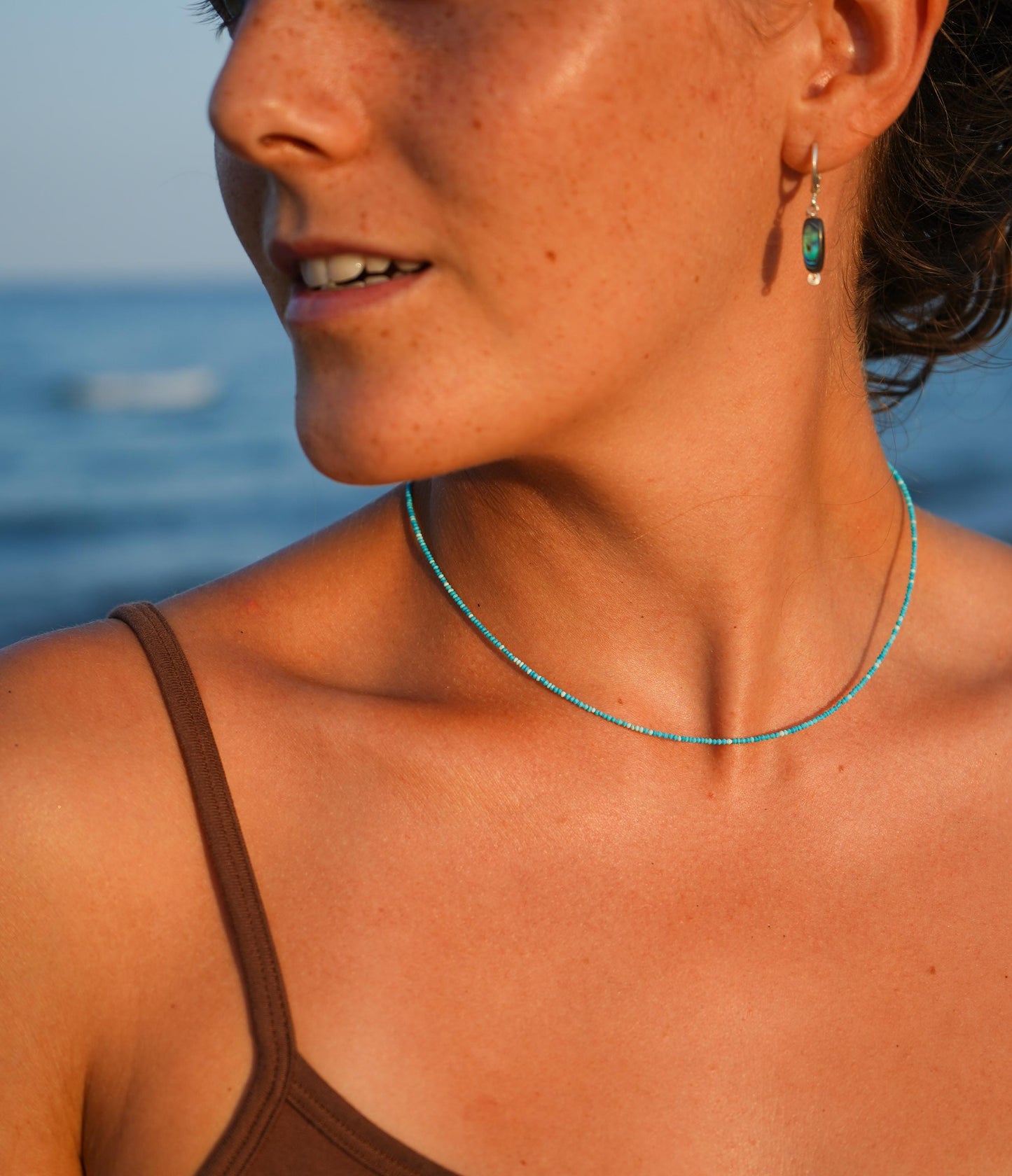Kette "Omira" aus Türkis