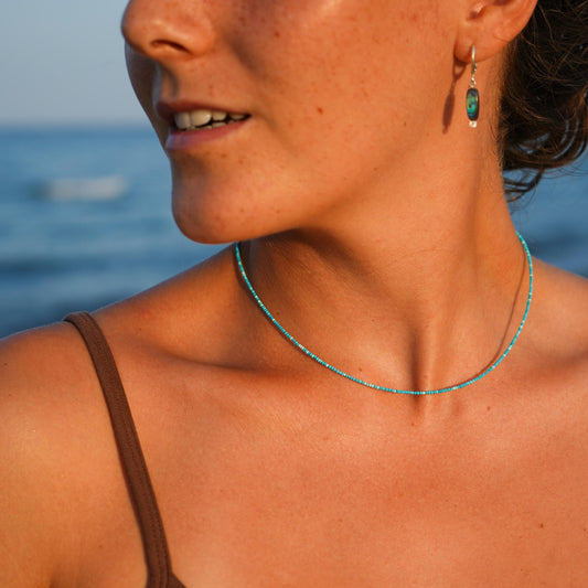 Kette "Omira" aus Türkis