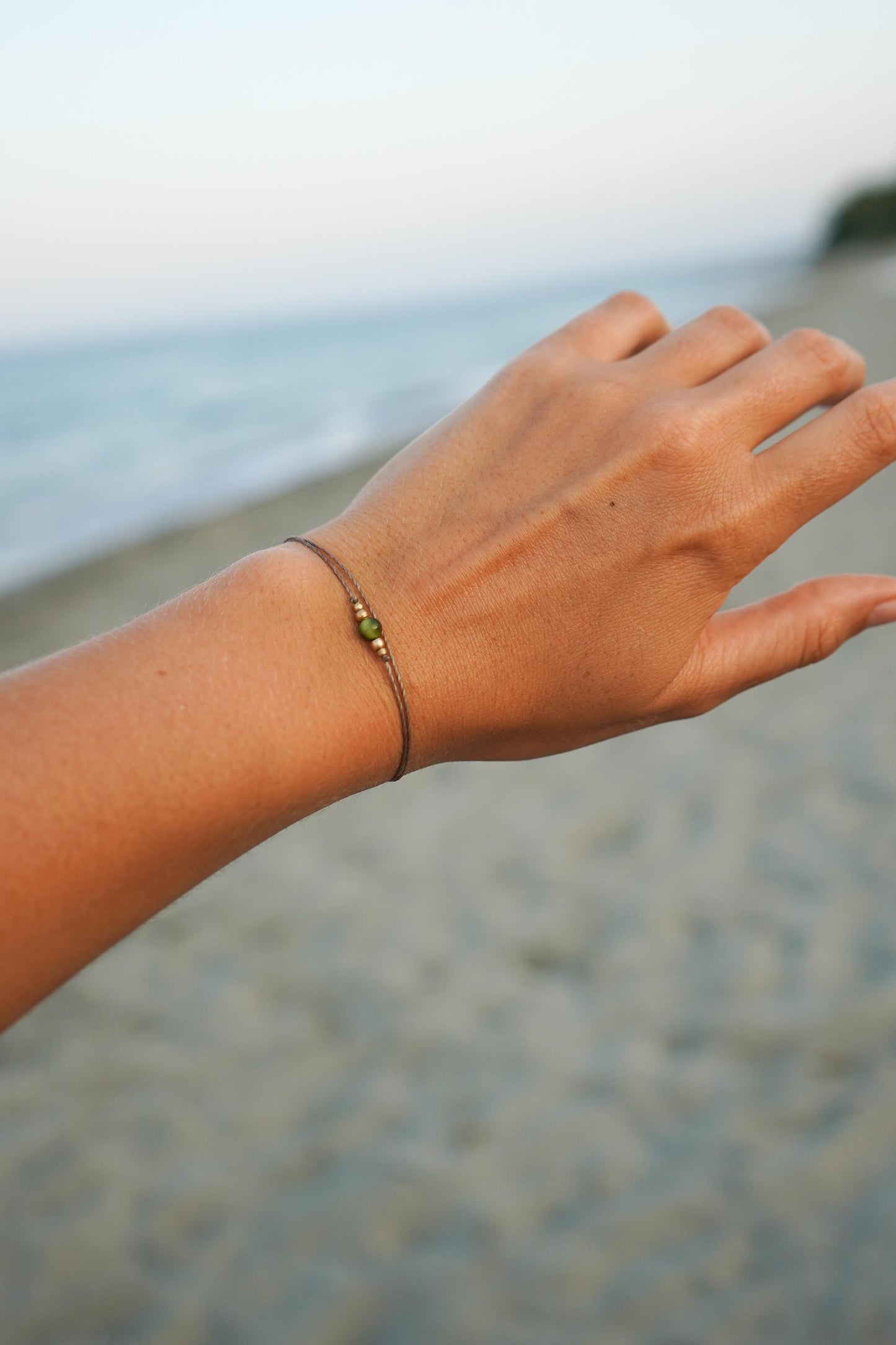 Armband “Maika" Edelstein grün