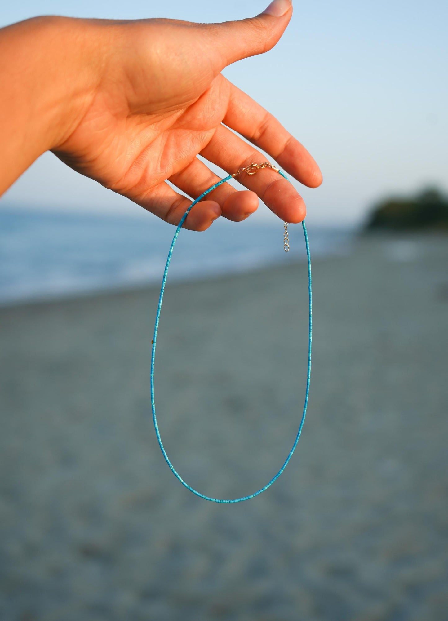 Kette "Camila" mit Türkis