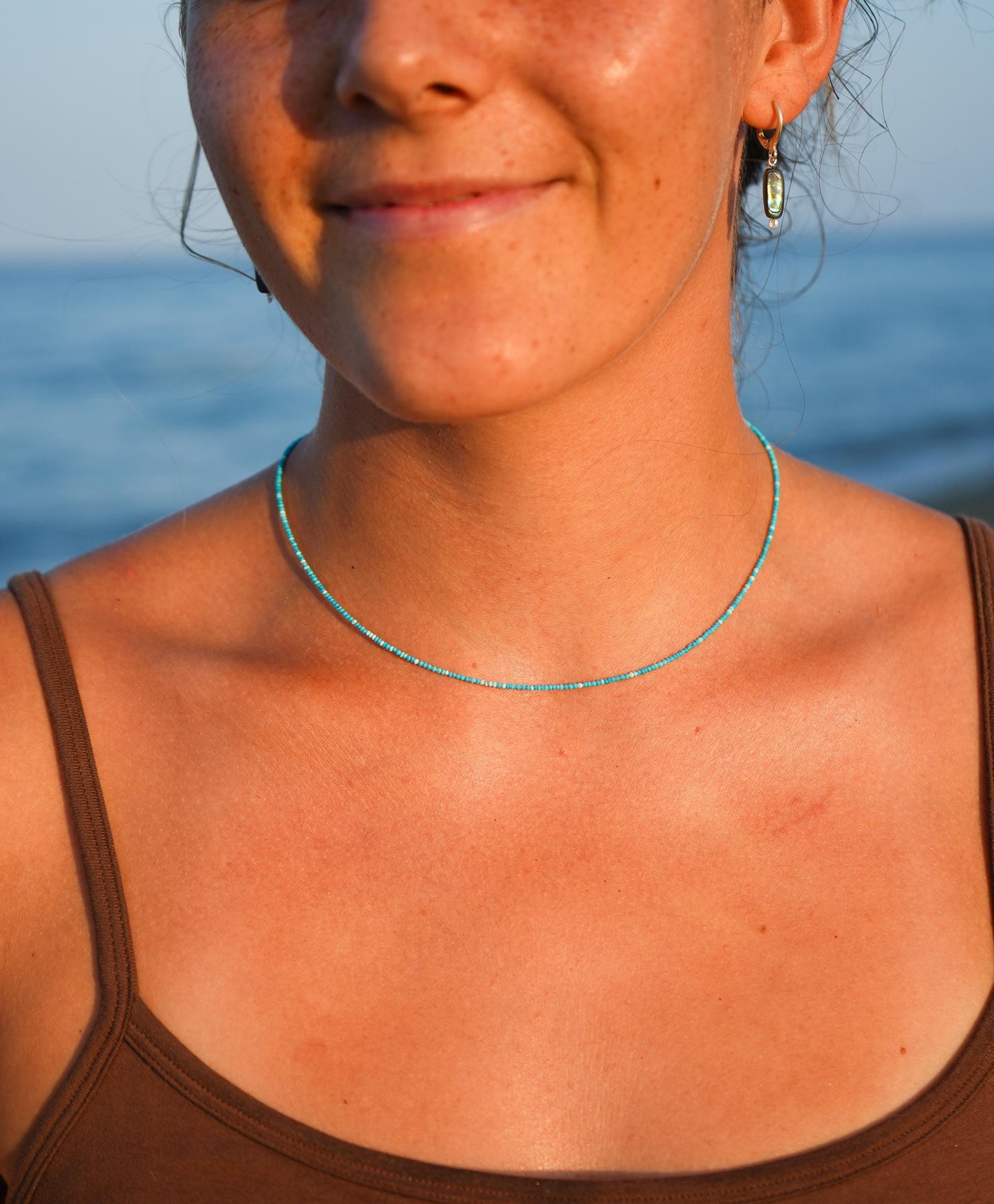 Kette "Omira" aus Türkis
