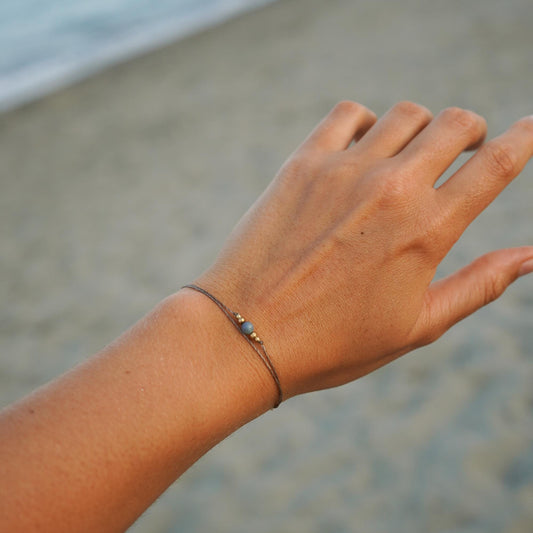 Armband “Navea" Edelstein blau