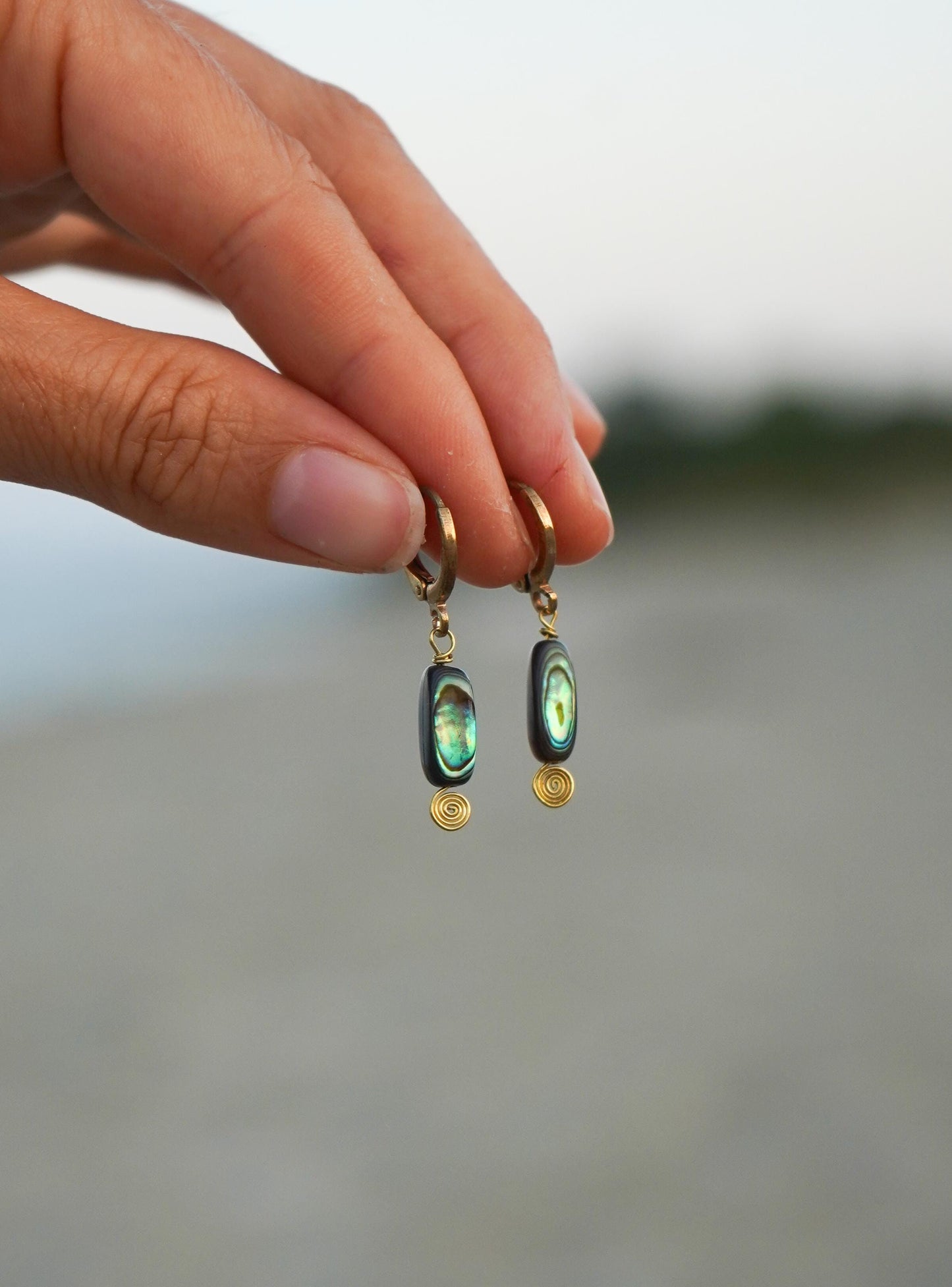 Ohrringe 'Aurelia' mit Abalone