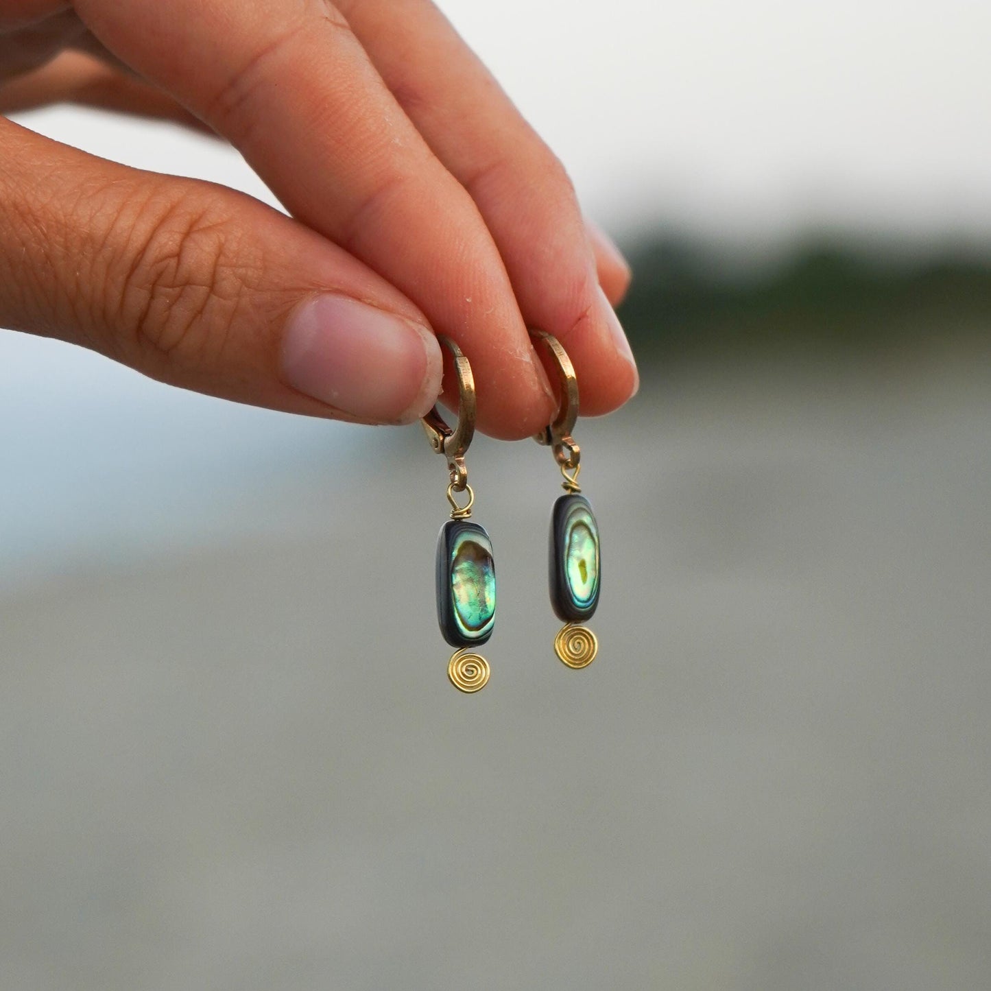 Ohrringe 'Aurelia' mit Abalone