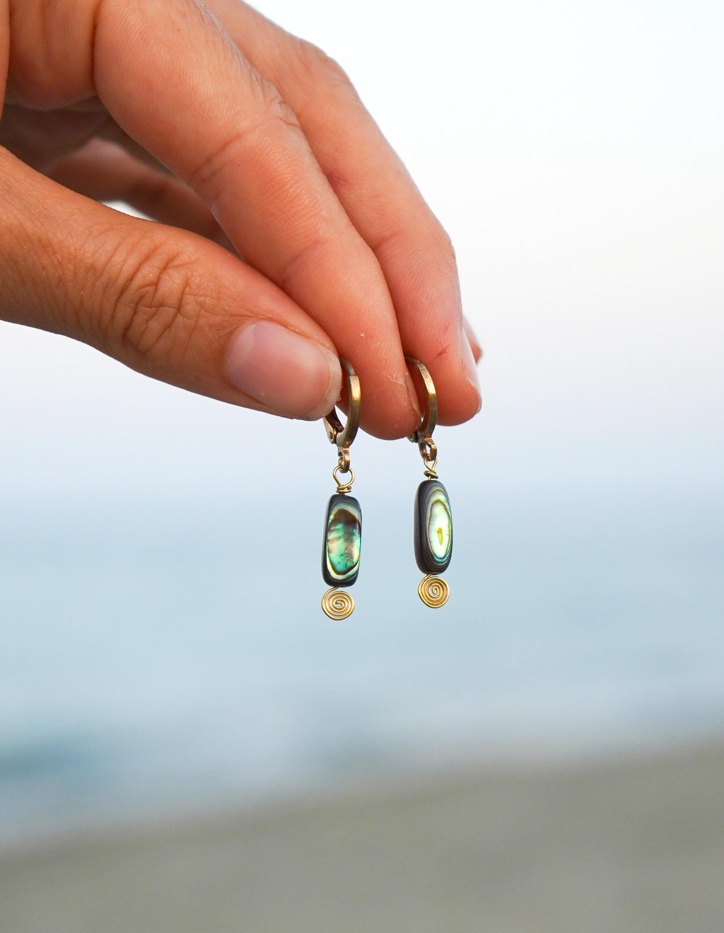 Ohrringe 'Aurelia' mit Abalone