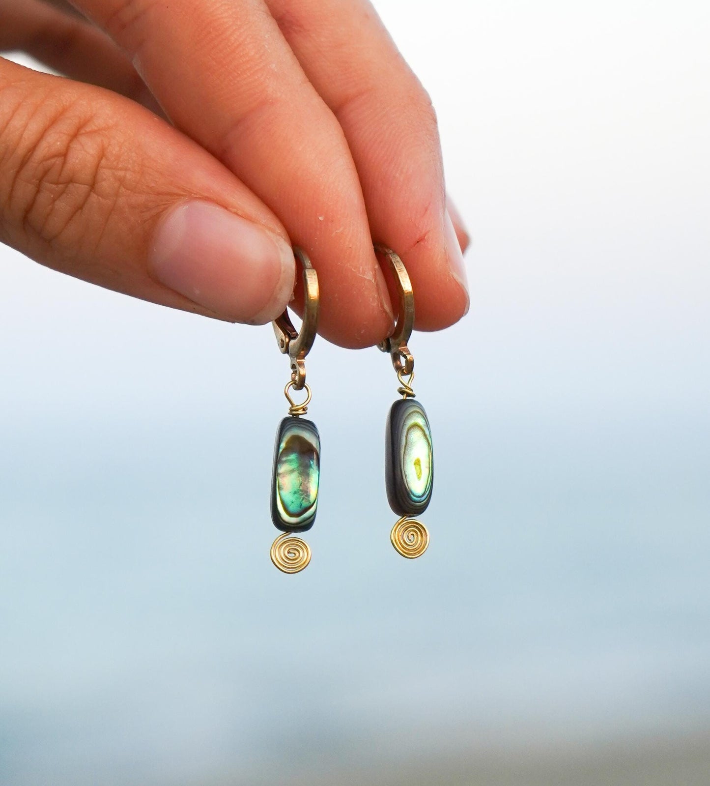 Ohrringe 'Aurelia' mit Abalone