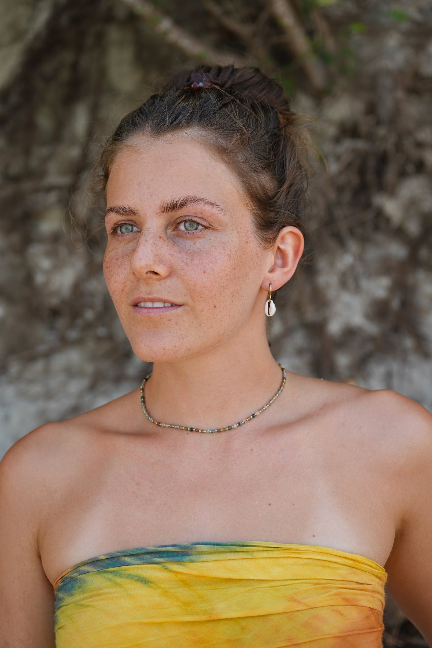 Ohrringe 'Maui' mit Kauri Muschel