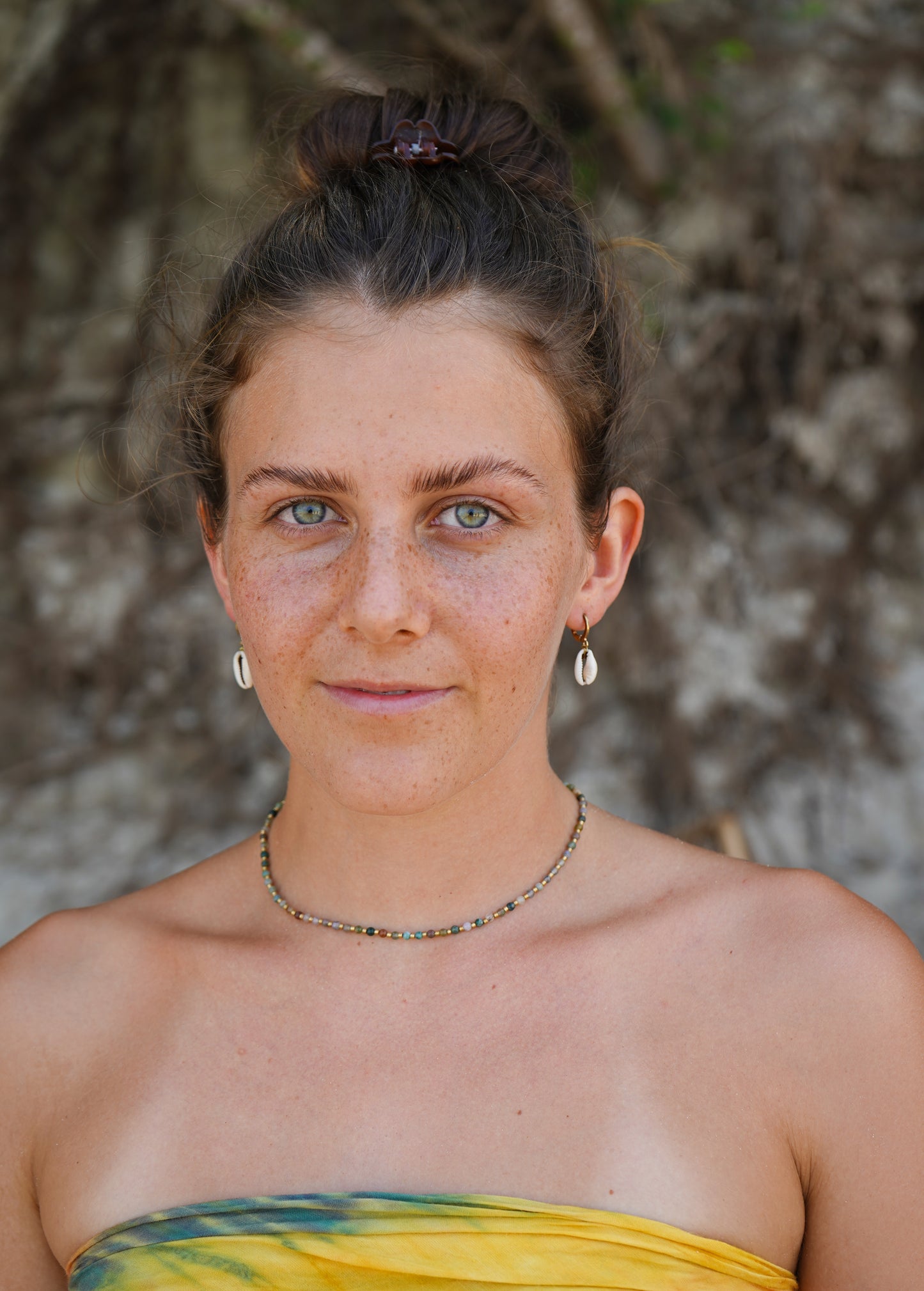 Ohrringe 'Maui' mit Kauri Muschel