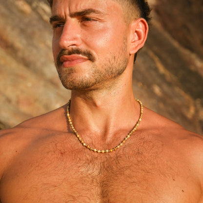 Kette "Tiaro" mit Jaspis (Herren)