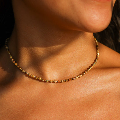 Kette 'Meila' mit Jaspis