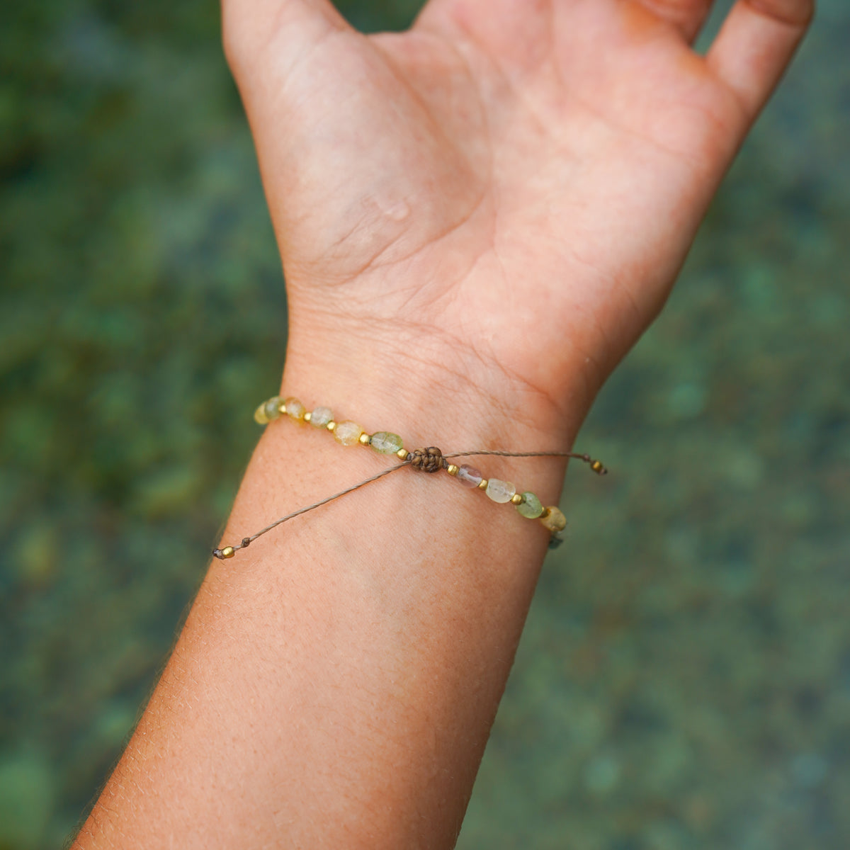 Armband “Sorea" Edelstein grün