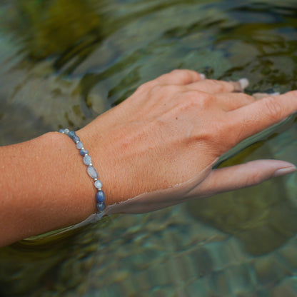 Armband “Ilvana" mit Kyanit (Silber)
