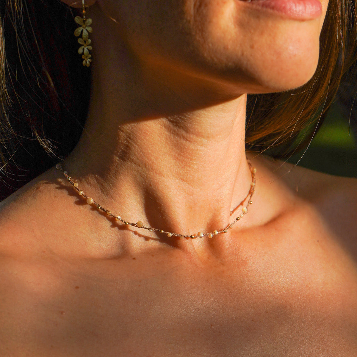 Kette 'Simea' mit Perlmutt