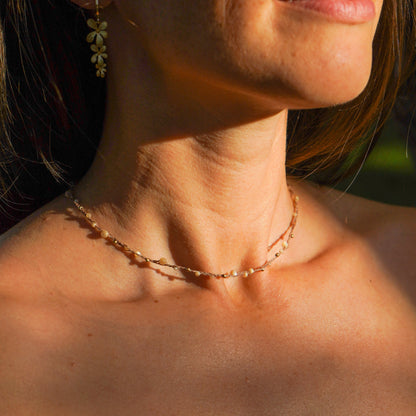 Kette 'Simea' mit Perlmutt