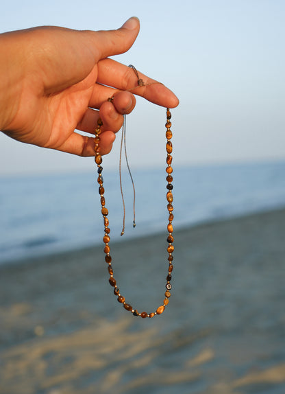 Kette 'Telia' mit Tigerauge