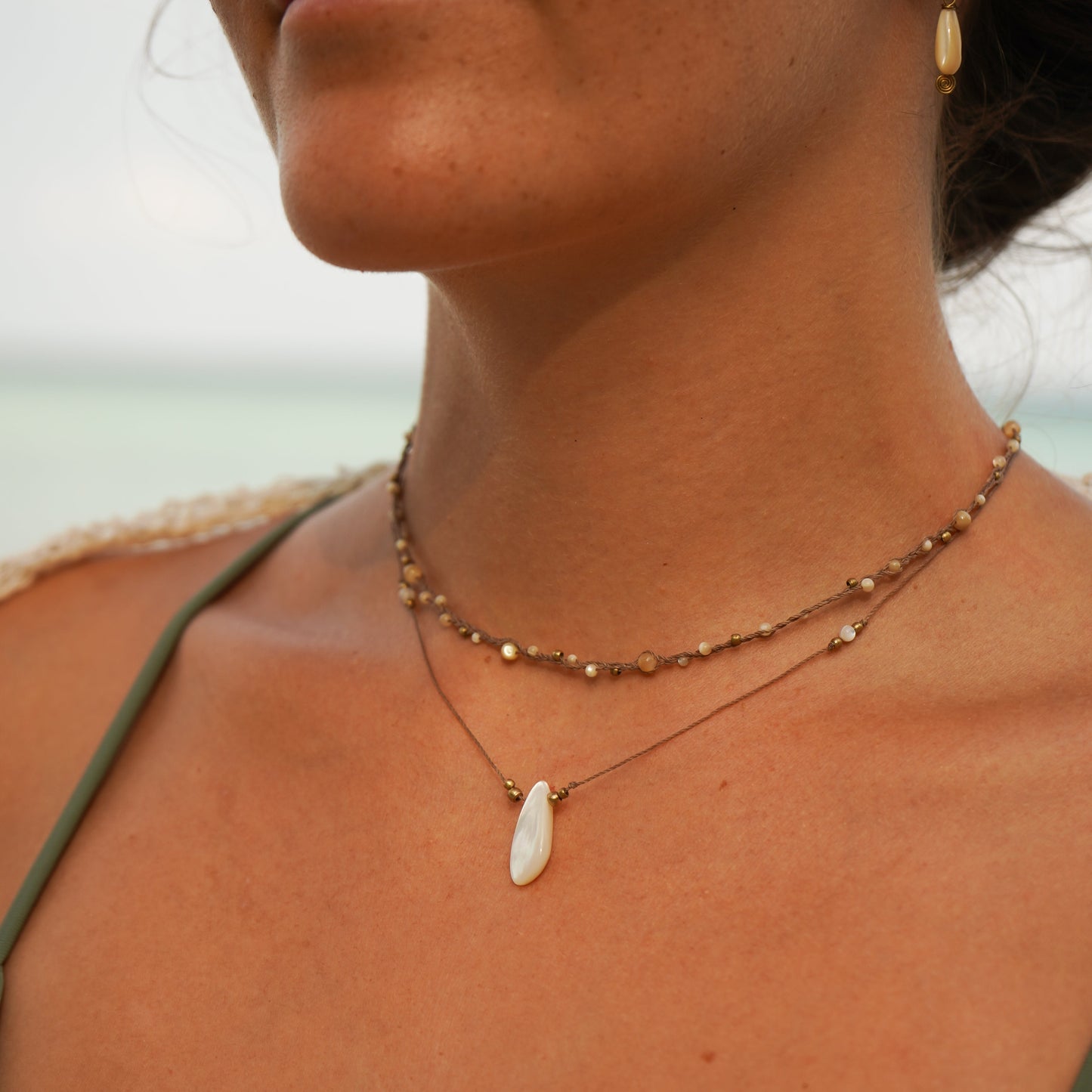 Kette 'Simea' mit Perlmutt