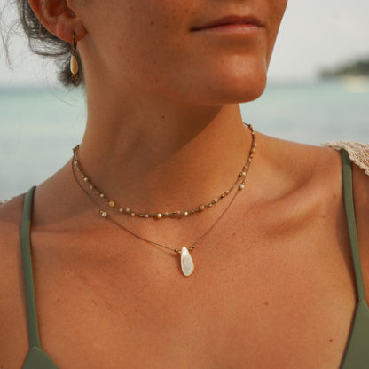 Kette 'Linaya' mit Perlmutt
