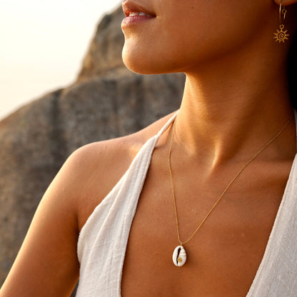 Kette "Lenara" Kauri Muschel