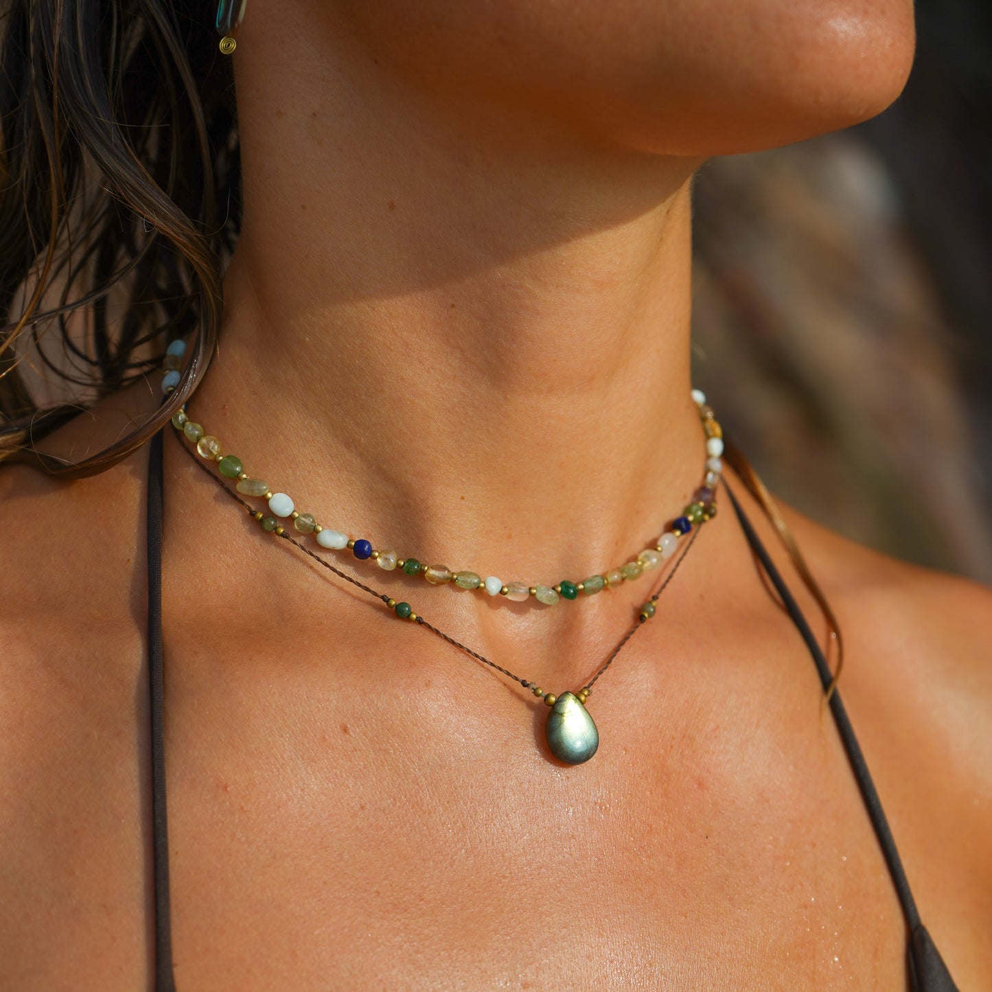 Kette "Medina" mit Labradorit