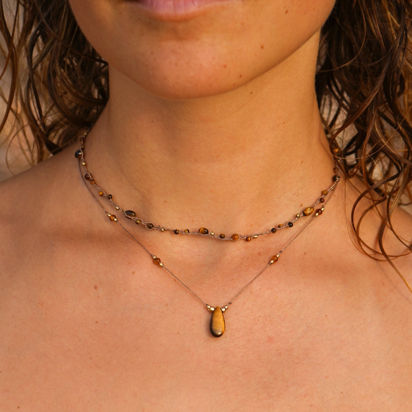 Kette "Timera" mit Tigerauge