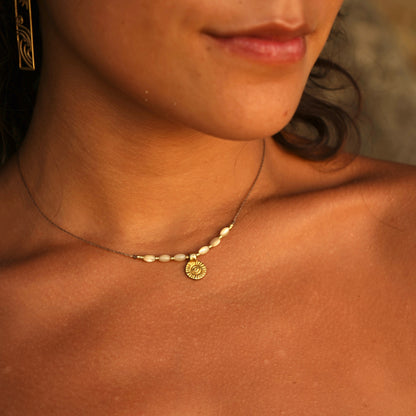 Kette "Siara" mit Perlmutt