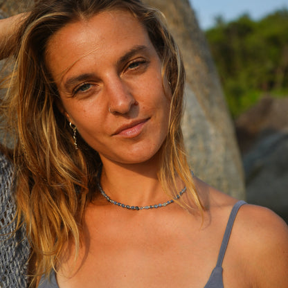 Kette 'Elisa' Silber mit Kyanit