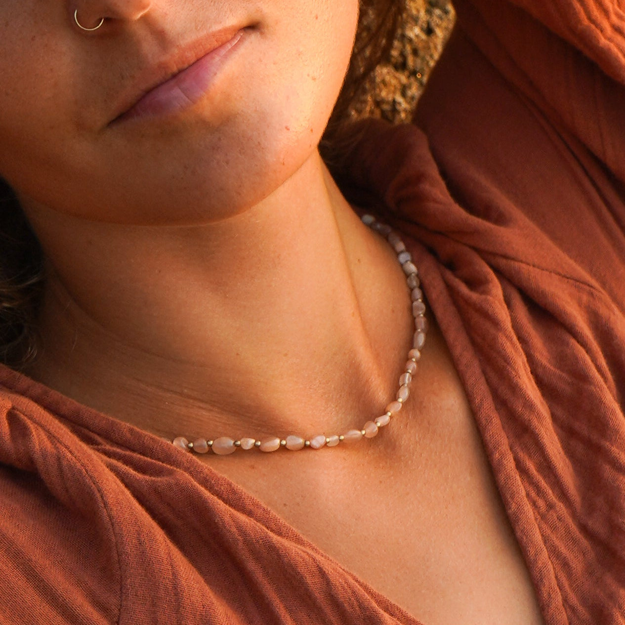 Kette 'Siena' mit Sonnenstein