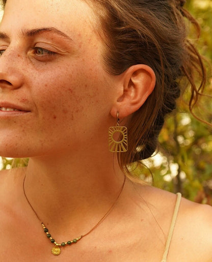 Ohrringe "Soleil" mit Sonne