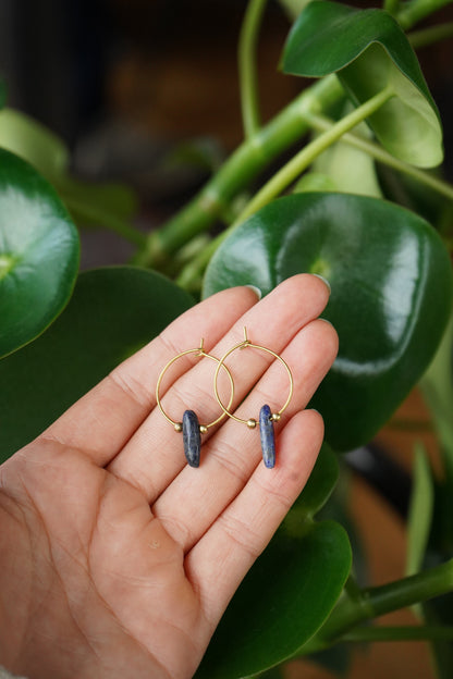 Set Lapis Lazuli Kette + Ohrringe