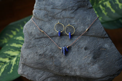 Ohrringe "Luyari" mit Lapis Lazuli