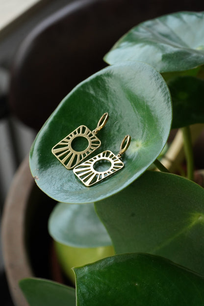 Ohrringe "Soleil" mit Sonne